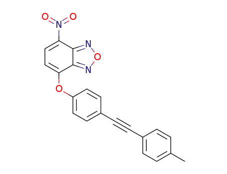 4-nitro-7-(4-(p-tolylethynyl)phenoxy)benzo[c][1,2,5]oxadiazole