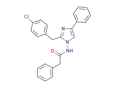 N-[2-(4-chlorobenzyl)-4-phenyl-1H-imidazol-1-yl]-2-phenylacetamide