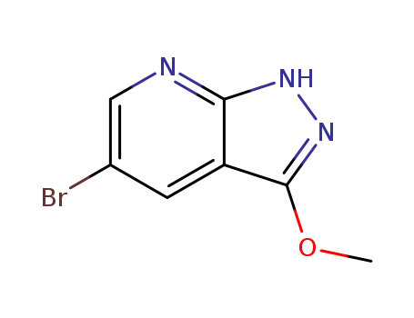 5- 브로 모 -3- 메 톡시 -1H- 피라 졸로 [3,4-b] 피리딘