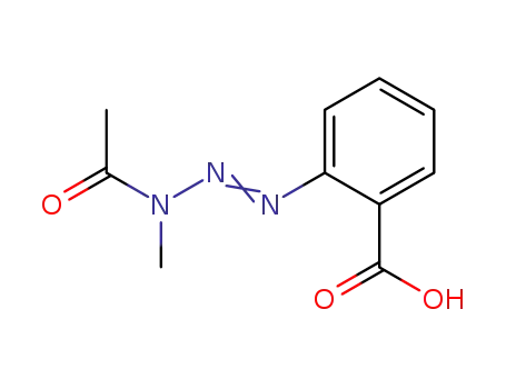 2-(3-acetyl-3-methyltriaz-1-en-1-yl)benzoic acid