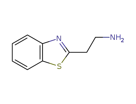 Molecular Structure of 82928-10-7 (2-Benzothiazoleethanamine(9CI))