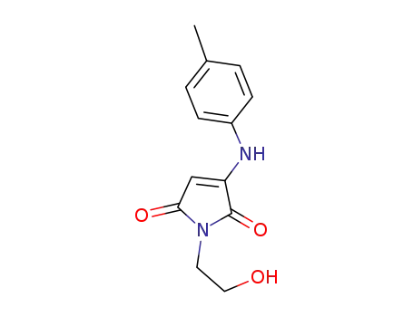 1-(2-hydroxyethyl)-3-(p-tolylamino)pyrrole-2,5-dione