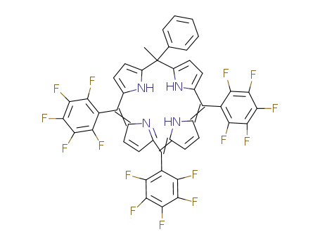 5-methyl-5-phenyl-10,15,20-tris(pentafluorophenyl)phlorin