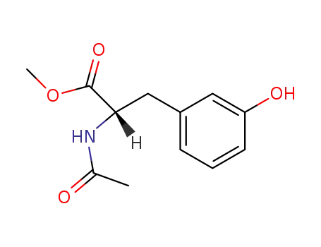 Molecular Structure of 60521-86-0 (L-Phenylalanine, N-acetyl-3-hydroxy-, methyl ester)