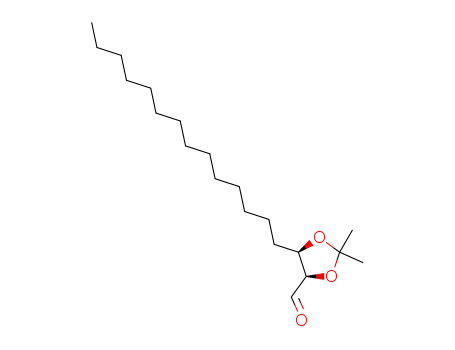 (4R,5R)-2,2-Dimethyl-5-tetradecyl-[1,3]dioxolane-4-carbaldehyde