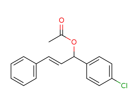 rac-(E)-1-(4-chlorophenyl)-3-phenylallyl acetate
