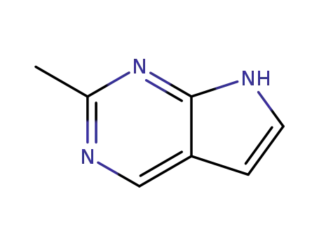 7H-피롤로[2,3-d]피리미딘, 2-메틸-(7CI)