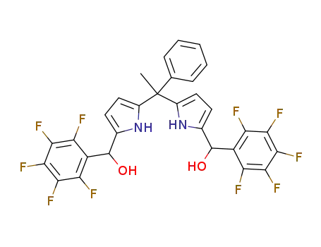 C<sub>30</sub>H<sub>18</sub>F<sub>10</sub>N<sub>2</sub>O<sub>2</sub>
