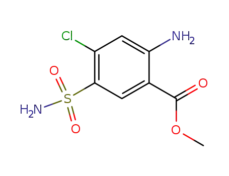 4-클로로-5-설파모일안트라닐산 메틸 에스테르