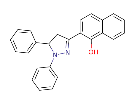 2-(1,5-diphenyl-4,5-dihydro-1H-pyrazol-3-yl)-naphthalen-1-ol