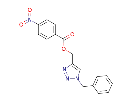 (1-benzyl-1H-1,2,3-triazol-4-yl)methyl 4-nitrobenzoate