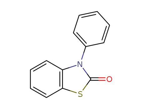 3-phenylbenzothiazol-2-one cas  41631-62-3