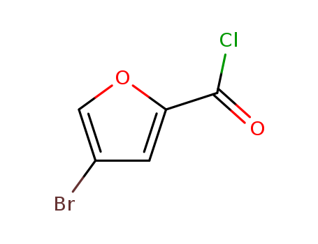 2-Furancarbonyl chloride, 4-bromo- (9CI)