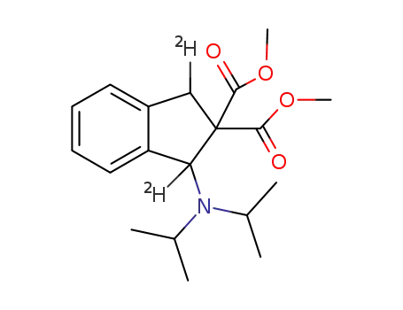 (<SUP>2</SUP>H)-dimethyl 1-(diisopropylamino)-1H-indene-2,2(3H)dicarboxylate