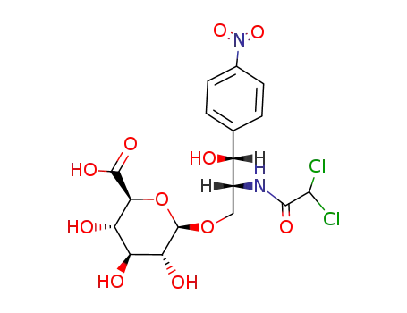 Molecular Structure of 39751-33-2 (chloramphenicol glucuronide)