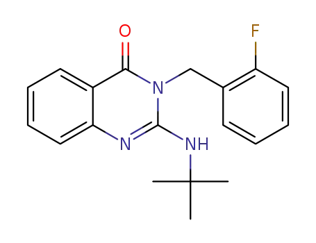 2-(tert-butylamino)-3-(2-fluorobenzyl)quinazolin-4(3H)-one