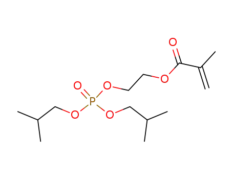 Phosphorsaeure-diisobutylester-(2-methacryloyloxy-ethylester)