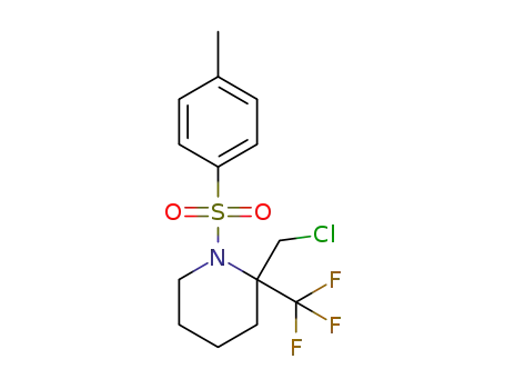2-chloromethyl-1-tosyl-2-(trifluoromethyl)piperidine