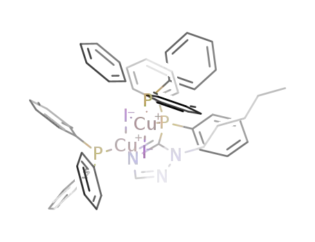 [(5-(diphenylphosphino)-1-pentyl-1H-1,2,4-triazole)(triphenylphosphine)2Cu<sub>2</sub>I<sub>2</sub>]