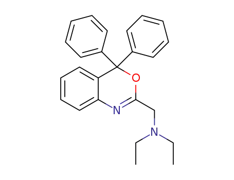 2-diethylaminomethyl-4,4-diphenyl-4H-3,1-benzoxazine