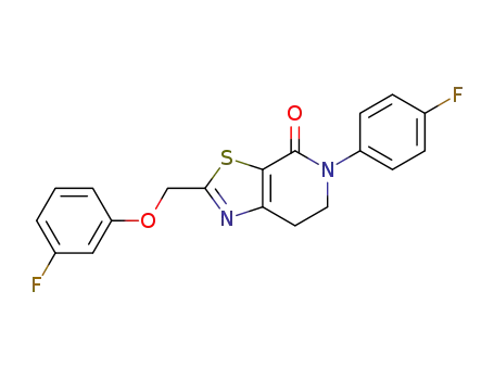 2-(3-fluorophenoxymethyl)-5-(4-fluorophenyl)-6,7-dihydro-5H-thiazolo[5,4-c]pyridin-4-one