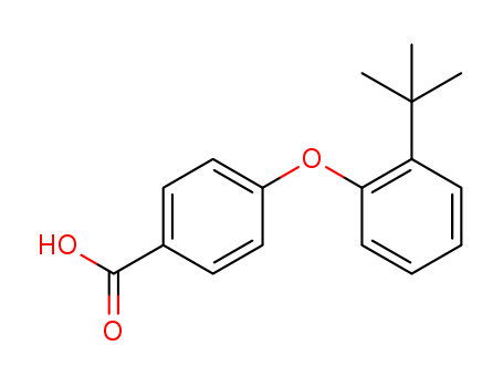 Benzoic acid, 4-[2-(1,1-dimethylethyl)phenoxy]-,