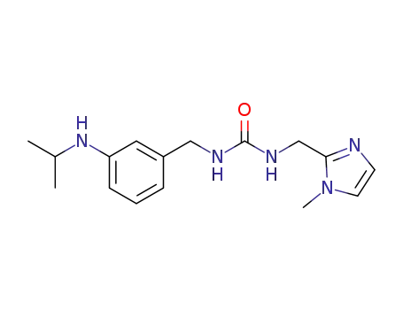 1-(3-isopropylamino-benzyl)-3-(1-methyl-1H-imidazol-2-ylmethyl)-urea