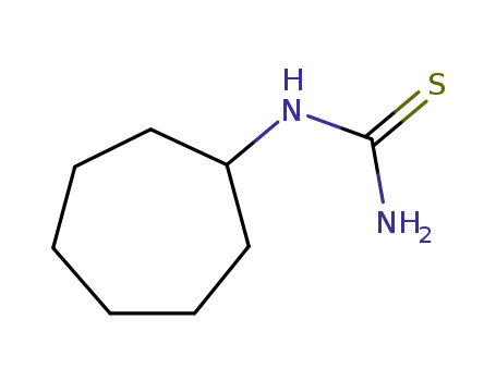 Molecular Structure of 862483-52-1 (CYCLOHEPTYL-THIOUREA)