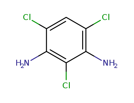 Molecular Structure of 3102-85-0 (1,3-Benzenediamine, 2,4,6-trichloro-)