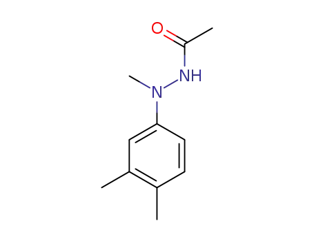 Molecular Structure of 1616861-90-5 (N'-(3,4-dimethylphenyl)-N'-methylacetohydrazide)