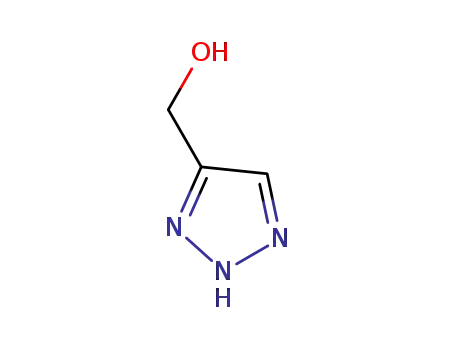 Molecular Structure of 84440-19-7 (1H-1,2,3-TRIAZOLE-4-METHANOL)