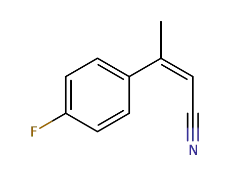 2-부텐니트릴,3-(4-플루오로페닐)-,(Z)-(9CI)