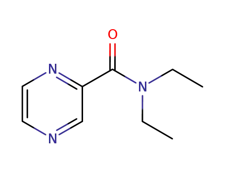 Molecular Structure of 18960-18-4 (N,N-diethylpyrazine-2-carboxamide)