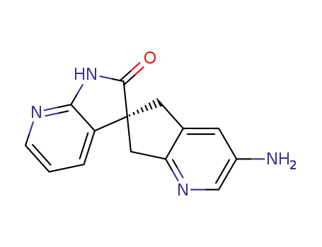 (6S)-3-amino-5,7-dihydrospiro[cyclopenta[b]pyridine-6,3'-pyrrolo[2,3-b]pyridin]-2'(1'H)-one