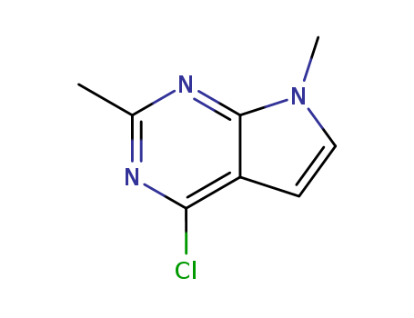 4-chloro-2,7-diMethyl-7H-pyrrolo[2,3-d]pyriMidine