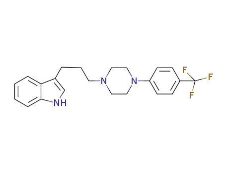 3-[3-(4-{4-(trifluoromethyl)phenyl}-1-piperazinyl)propyl]-1H-indole