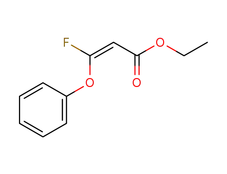 ethyl (E)-3-fluoro-3-phenoxyacrylate