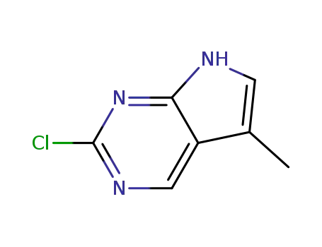 2-클로로-5-메틸-7H-피롤로[2,3-d]피리미딘