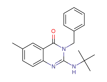3-benzyl-2-(tert-butylamino)-6-methylquinazolin-4(3H)-one