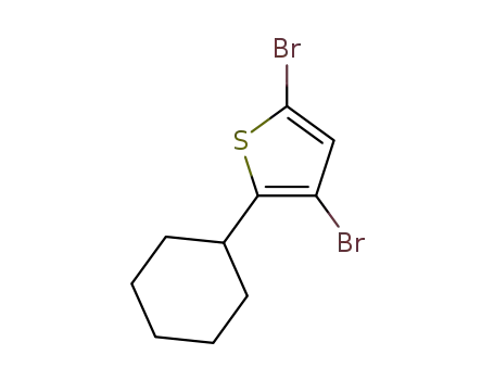 3,5-dibromo-2-cyclohexylthiophene