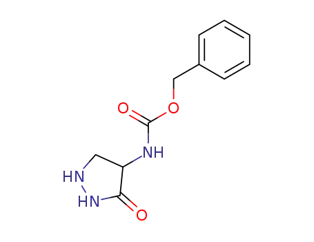 Carbamic acid, (3-oxo-4-pyrazolidinyl)-, phenylmethyl ester