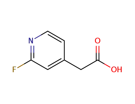 2-(2-플루오로피리딘-4-일)아세트산