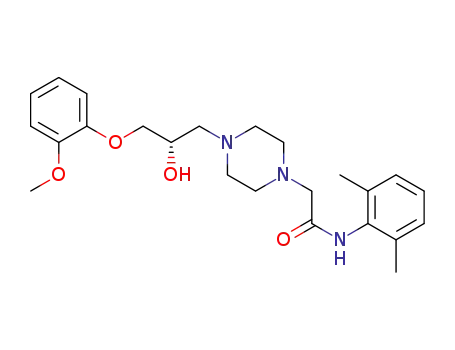 Molecular Structure of 114246-81-0 ((S)-Ranolazine)