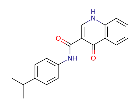 N-(4-isopropylphenyl)-4-oxo-1,4-dihydroquinoline-3-carboxamide