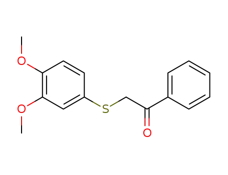 4-Methoxy-alpha-[(3-Methoxyphenyl)thio]Acetophenone