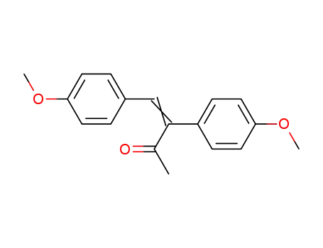 3,4- 비스 (p- 메 톡시 페닐) -3- 부텐 -2- 온