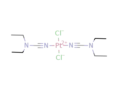 trans-[PtCl<sub>2</sub>(NCNEt<sub>2</sub>)<sub>2</sub>]