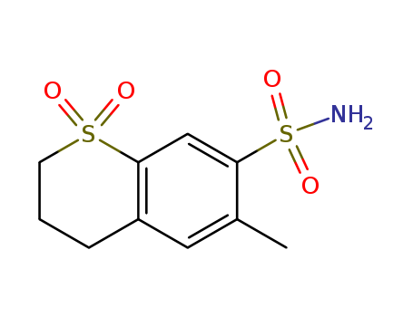 2H-1-Benzothiopyran-7-sulfonamide,3,4-dihydro-6-methyl-, 1,1-dioxide
