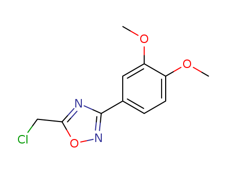 1,2,4-Oxadiazole,5-(chloromethyl)-3-(3,4-dimethoxyphenyl)-
