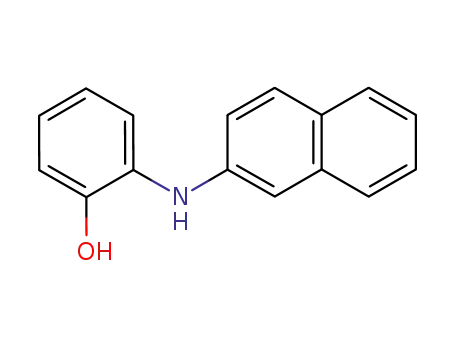 Molecular Structure of 3706-56-7 (Phenol, 2-(2-naphthalenylamino)-)